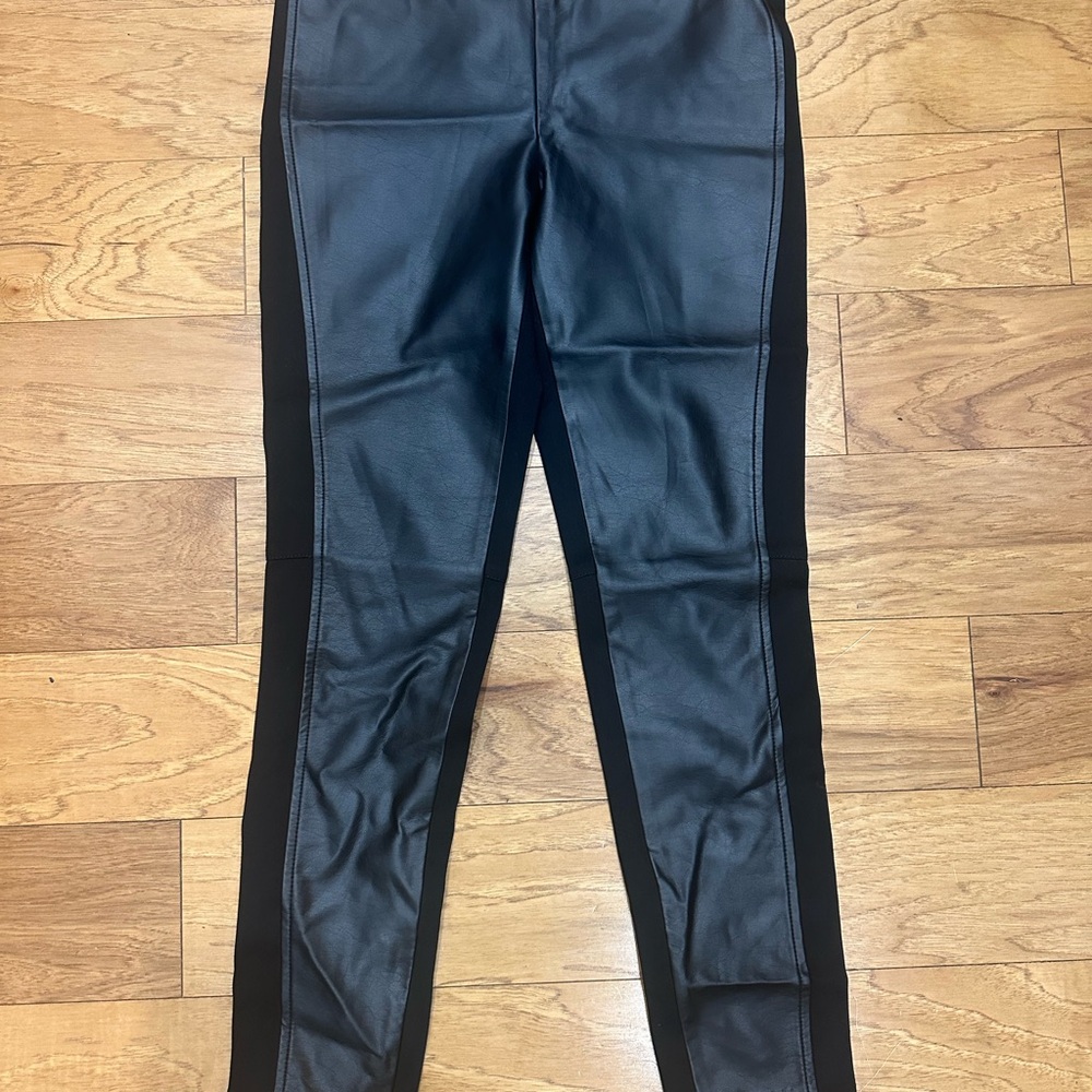 Ralph Lauren faux leather Black Leggings